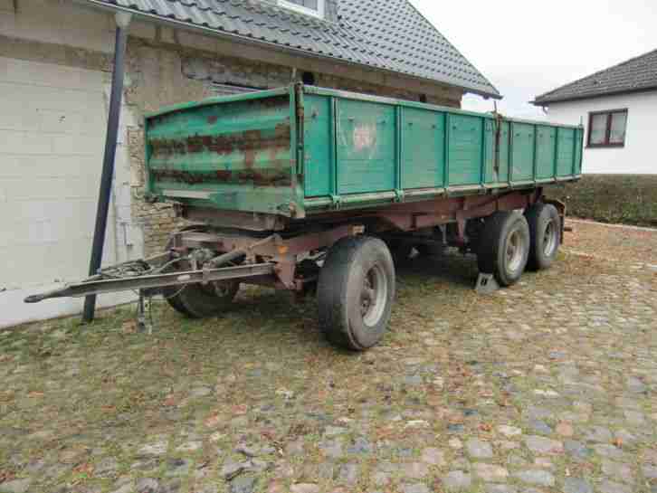 Kippanhänger Zweiseitenkipper Kipper Dreiachskipper Luftkipper TÜV neu