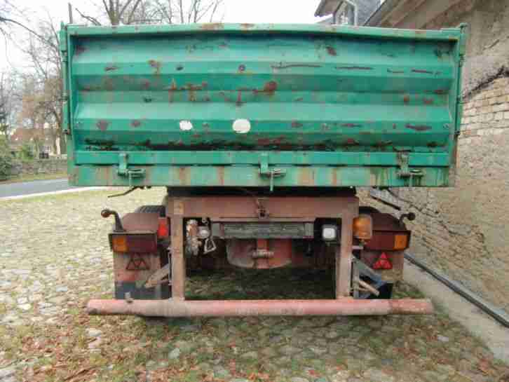 Kippanhänger Zweiseitenkipper Kipper Dreiachskipper Luftkipper TÜV neu