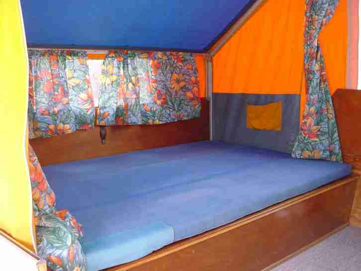 Klepper Piroschka Zeltanhänger Faltcaravan nostalgischer Oldtimer Anhänger