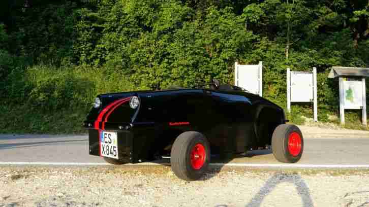 Knatterkiste Kart Gokart Kreidler F170 mit Straßenzulassung 90km/h Auto Cabrio