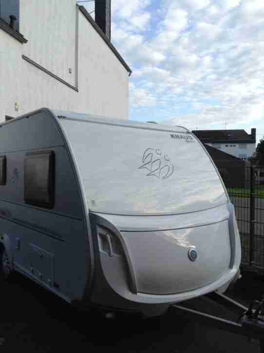 Knaus Sport 450FS nur 3 Urlaube/ 100KM/H incl. Brand Vorzelt