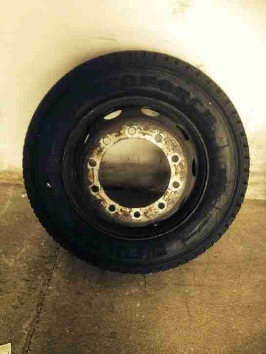 Komplettrad LKW MB Actros Reifen Neu!!295/60 R 22.5 Fulda Ecoforce
