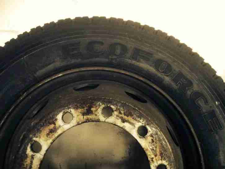 Komplettrad LKW MB Actros Reifen Neu!!295/60 R 22.5 Fulda Ecoforce