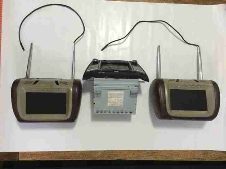 Kopfstützenmonitore mit Bluetooth Autoradio