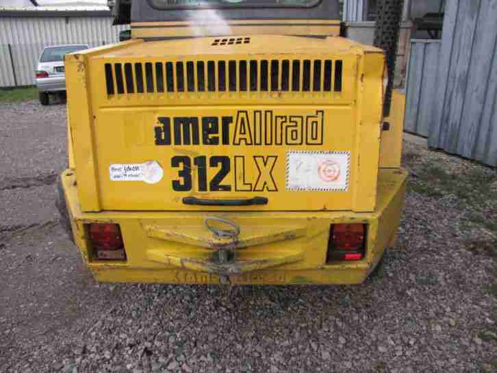 Kramer Radlader 312 LE Ca. 0,7 m³ Greiferschaufel, Gabel, StandartSchaufel