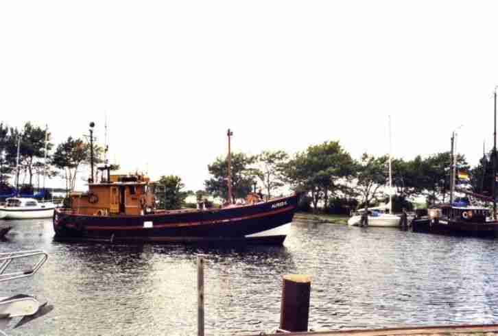 Kutter, Fischkutter, Holzschiff, Motorboot, Wohnschiff