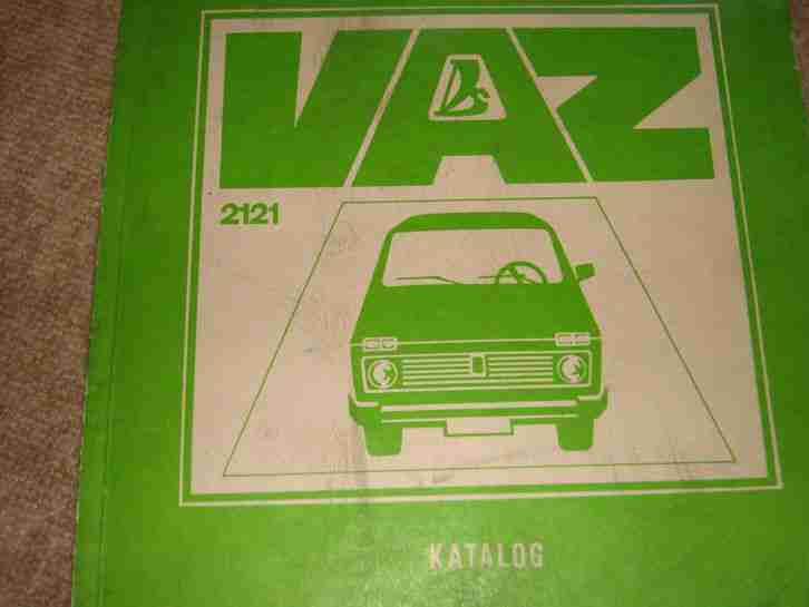 LADA BA3 2121 Ersatzteilkatalog 1988