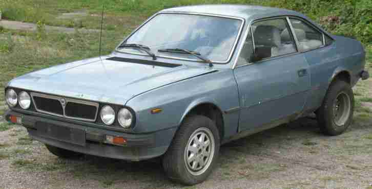LANCIA BETA COUPÉ 1,4 TYP 828 BC - TEILETRÄGER, SCHLACHTFAHRZEUG!