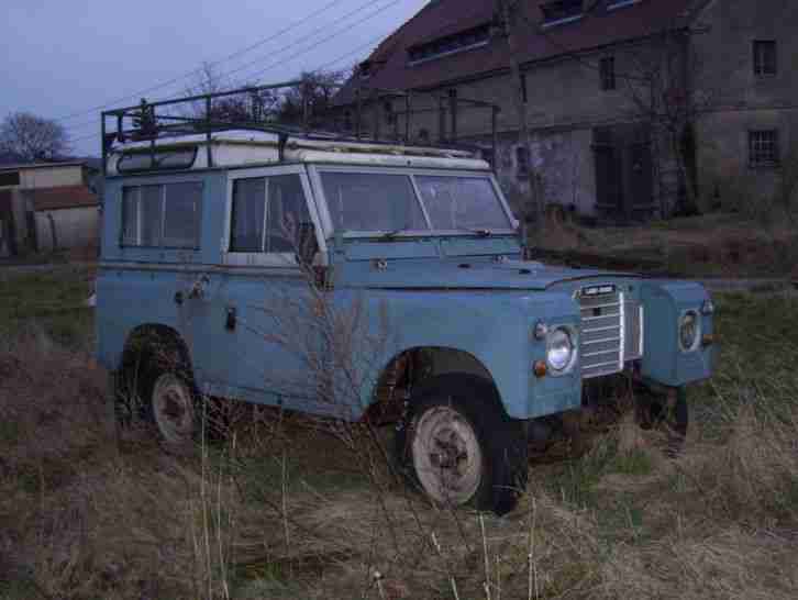 LANDROVER TYPE 88 SERIE 3 BENZ / AUTOGAS OLDTIMER