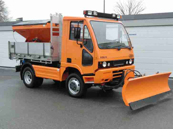 LEIBER UX PUMA WINTERDIENST EURO4 NUR 25TKM SCHNEEPFLUG STREUER INKL.MWST