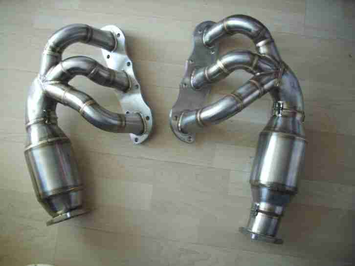 LHD Porsche 991.1 Modells with 3,8L Engine Performence Header Stainlees Steel