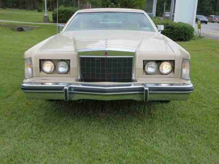 LINCOLN MARK V 1979 COUPE SCHIEBEDACH