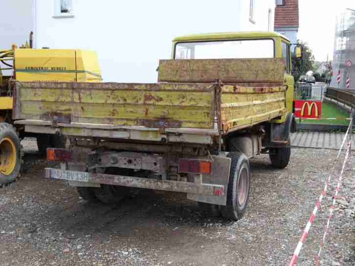 LKW, 7, 5t , Daimler Benz LPK 809, Kipper - Nutzfahrzeuge Angebote.