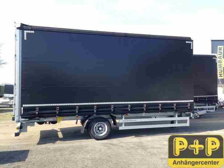 LKW Anhänger Humbaur HE 626224 Curtainsider Tandem