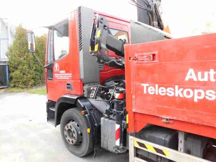LKW IVECO 120E15 , 12to mit Hiab 071 AW Ladekran , Kran-LKW