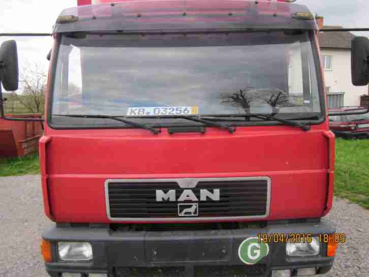 LKW Koffer MAN 8-17 174 ps L2000 Bj 2000 Reserveauto wenig km gepflegt