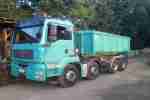 LKW MAN 4 Achser TGA32.400 Abrollcontainer Kipper