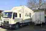 LKW MAN 8 163. Doppelkabine. Pritsche. Plane und