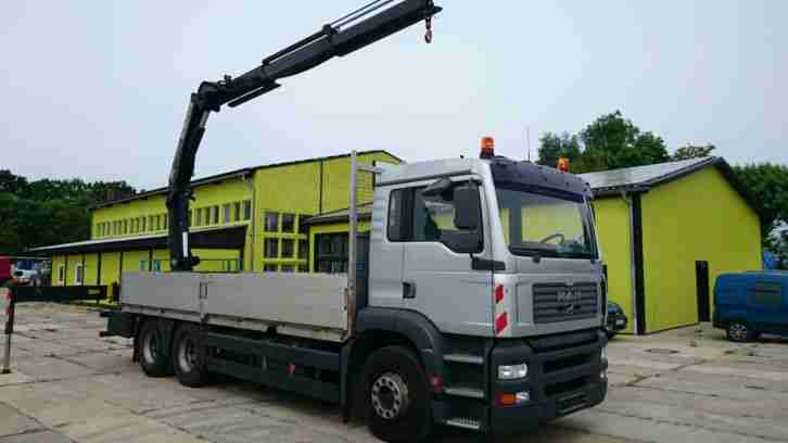 LKW MAN TGA 26.313 Pritsche m. Ladekran Palfinger PK20002- BEHÖRDENFAHRZEUG