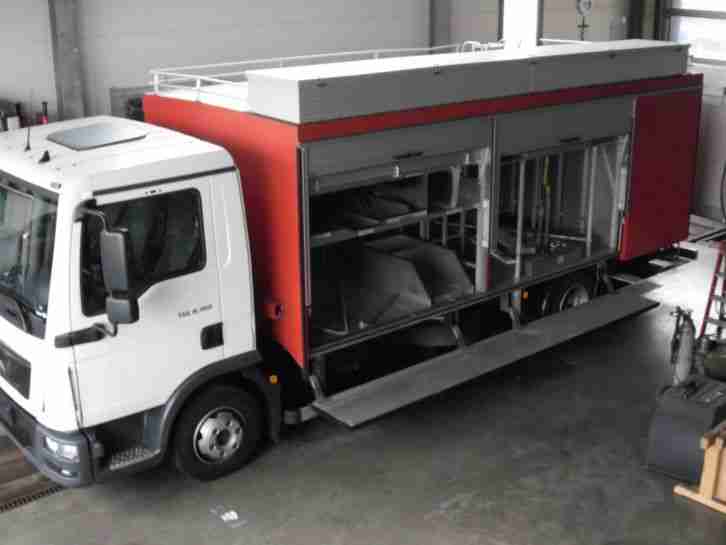 LKW MAN TGL8.180 Euro6, BL, AHK, Klima Koffer,