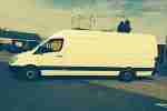LKW, Sprinter, Regalfahrzeug, Paketdienstfahrzeug, Weis