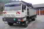 LKW Steyr 18S26 4X4 mit Palfinger Kran PK 13000 mit