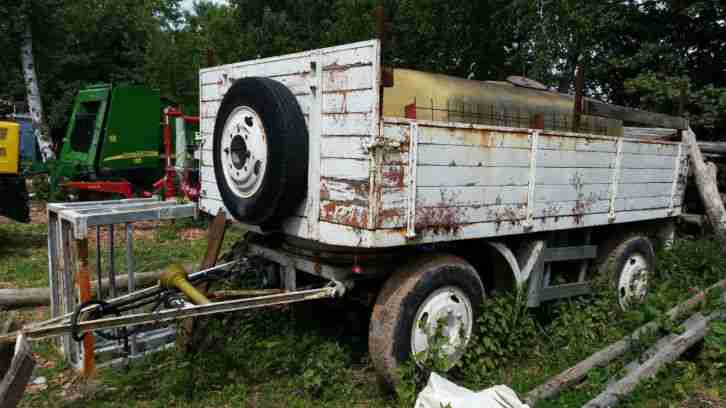 LKW Traktoranhänger mit Wassertank