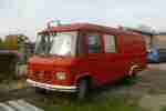 LKW Transporter Diesel Oldtimer Mercedes 608D lang hoch