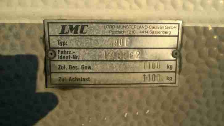 LMC 490 Luxus mit Etagenbett