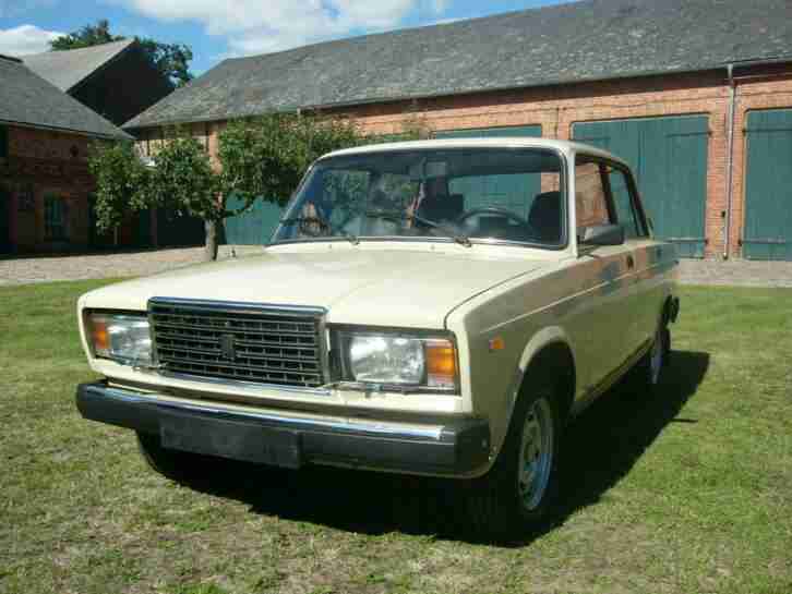 Lada 2107 WAS Shiguli im Museumszustand 6.790 km Bj. 1986 TÜV neu H Kennzeichen