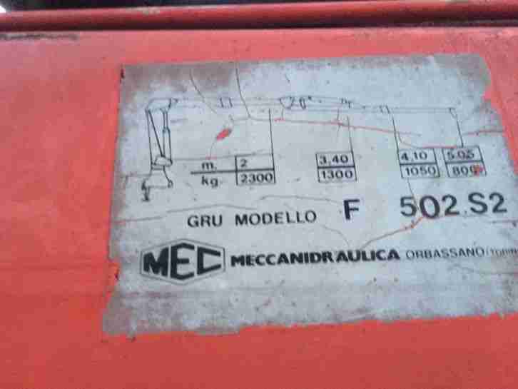 Ladekran RECYKLINGKRAN MEC Top Selten Palfinger Hiab Atlas