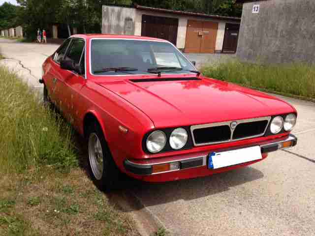 Lancia Beta Coupe 2000 gut erhalten, Teile erneuert
