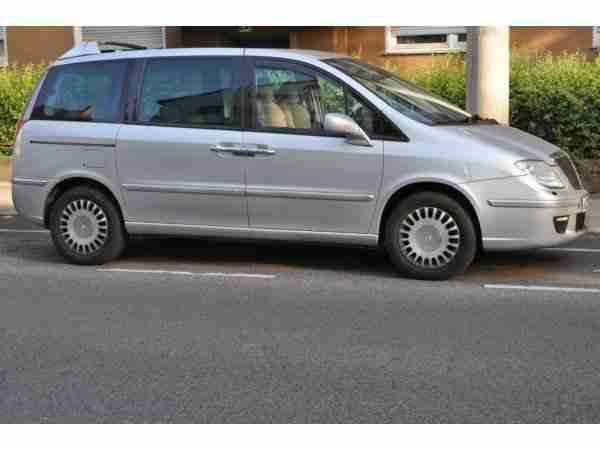  Lancia Phedra, BJ 2005, 194tkm, 2,2 JTD,Silber. Siebe Sitzen Leder