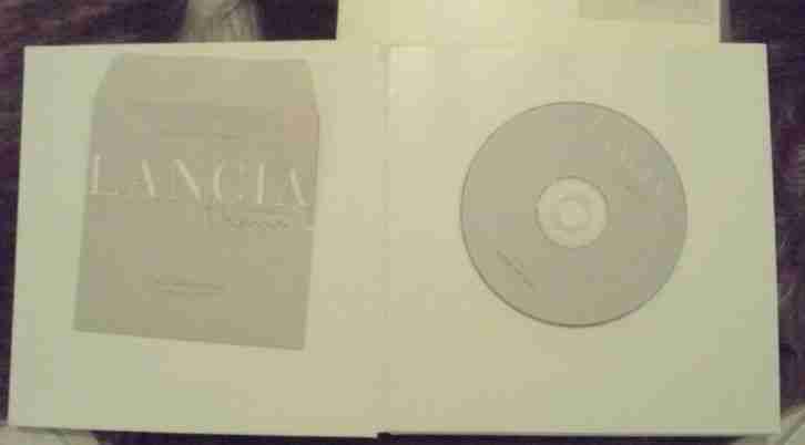 Lancia thesis Buch CD neu Rarität Deutsche Ausgabe