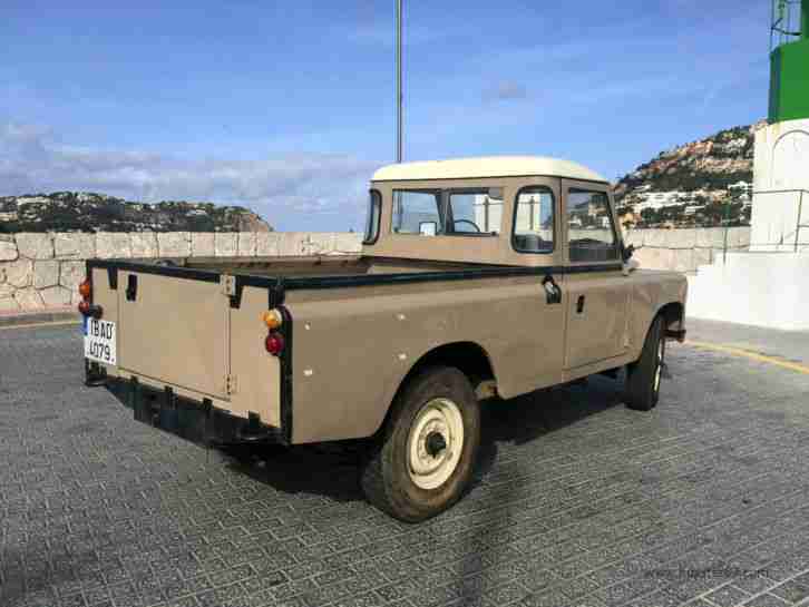 Land Rover 109 1984 Pick Up Hardtop Cabrio sehr gute Substanz - auf MALLORCA