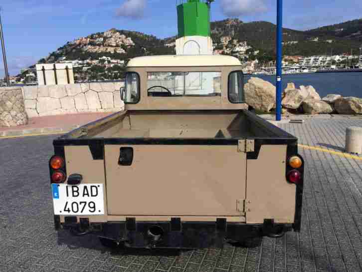 Land Rover 109 1984 Pick Up Hardtop Cabrio sehr gute Substanz - auf MALLORCA