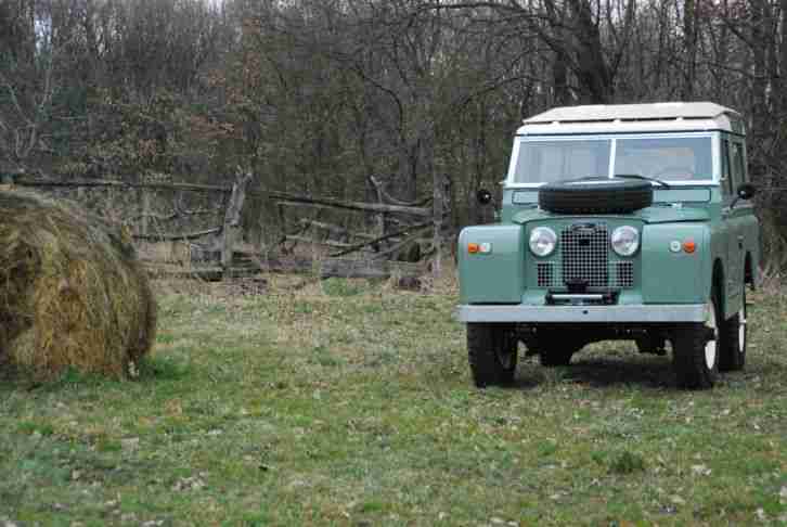 Land Rover 88 Serie II A Bj:1966 Restauriert mit