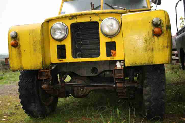 Land Rover 88 Serie II Baujahr 1966 Oldtimer Scheunenfund Zugmaschine