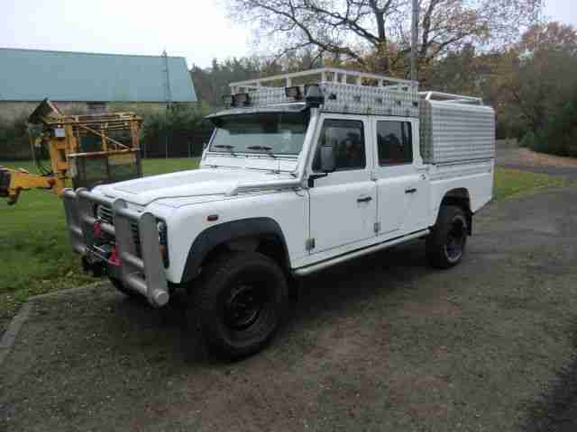 Land Rover Defender 130 aus Sammlung mit vielen Extras ansehen !!!