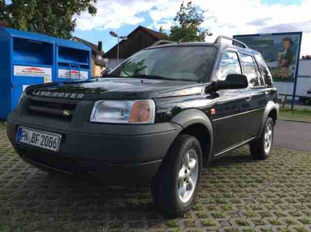 Land Rover Freelander 1.8i Klima Allrad Schwarz