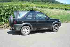 Land Rover - Freelander 1 - echte 158000 km -Benzin-Gas- Soft Top - Erstzul.2003