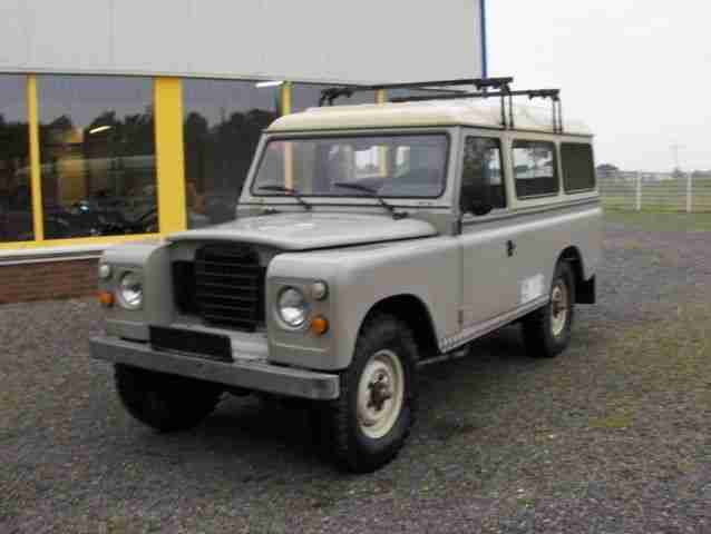 Land Rover Serie III 109 H Kennzeichen