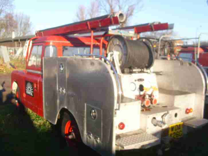 Landrover Serie 2A Feuerwehr 109 RHD