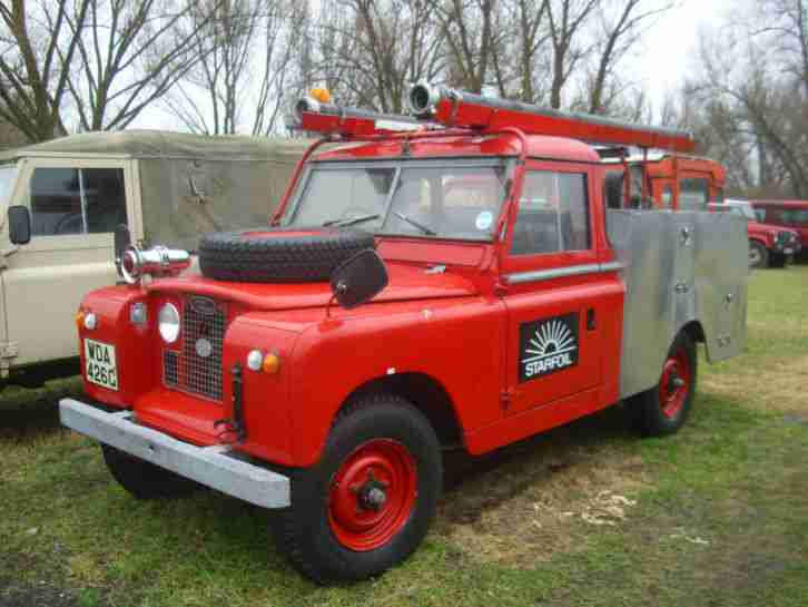 Landrover Serie 2A Feuerwehr 109 RHD