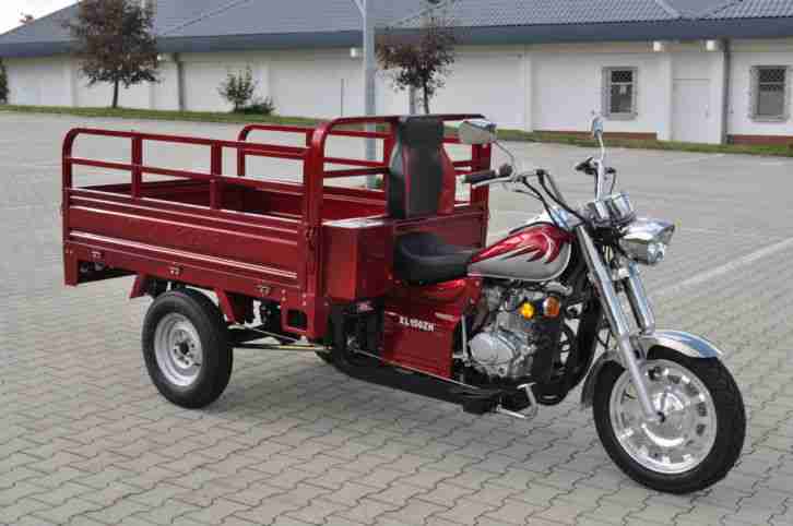 Lastendreirad Lastkraftrad Trike DREISA XL150, Motorrad