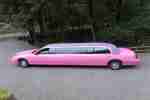 Lincoln Town Car Stretch Limo Pink Lady