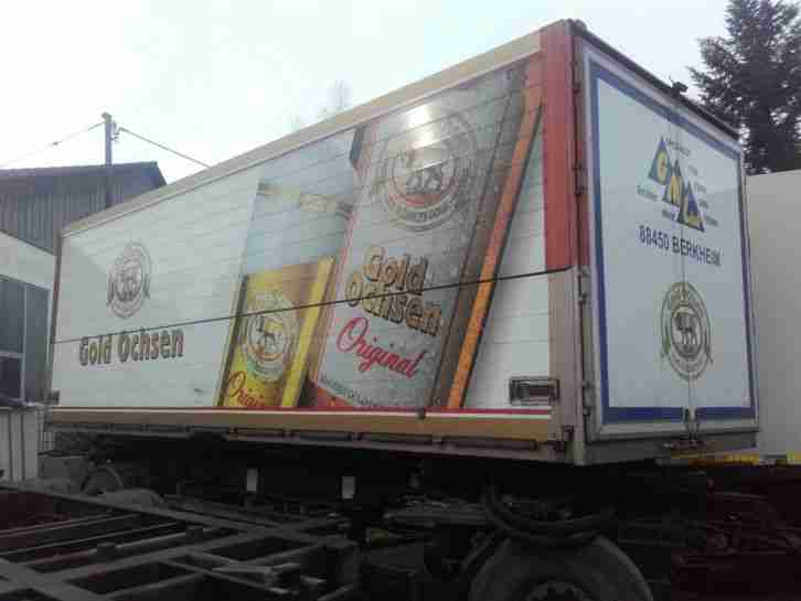 Lkw-Aufbau Getränkeaufbau