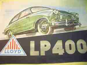 Lloyd LP 400 zum Restaurieren