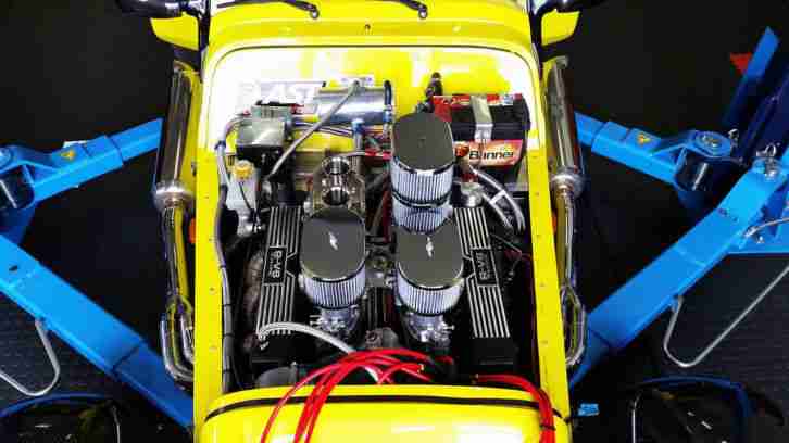 Lotus Super Seven, Westfield SEiW, Rover V8 mit 300PS,