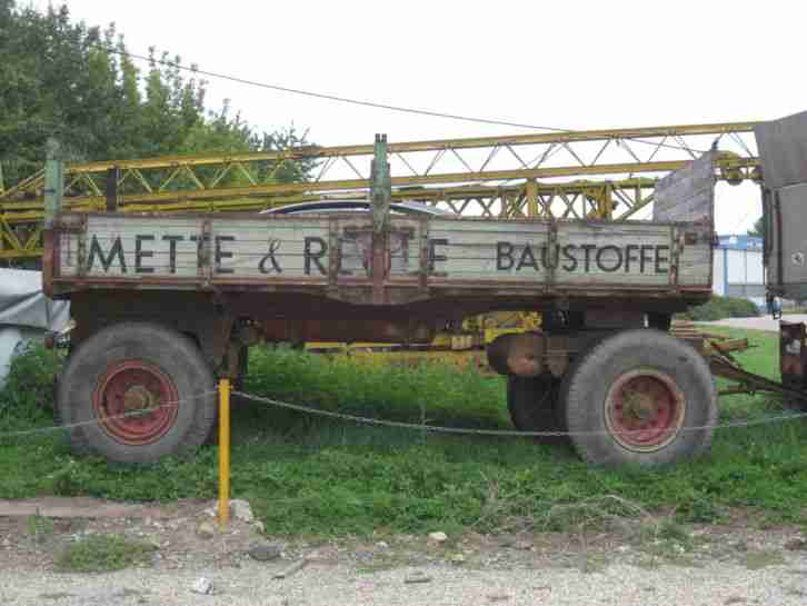 Luftkipper Massholder Magirus MAN Anhänger